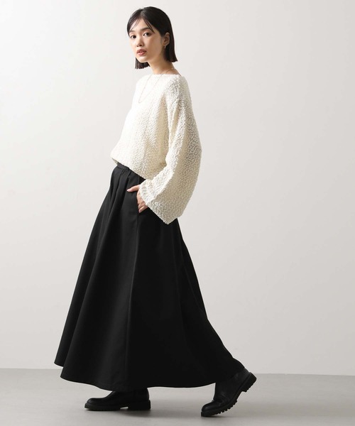 Dickies（ディッキーズ）の「Ｄｉｃｋｉｅｓチノフレアスカート（スカート・レディース・ブラック/ベージュ・M）」の4枚目の写真