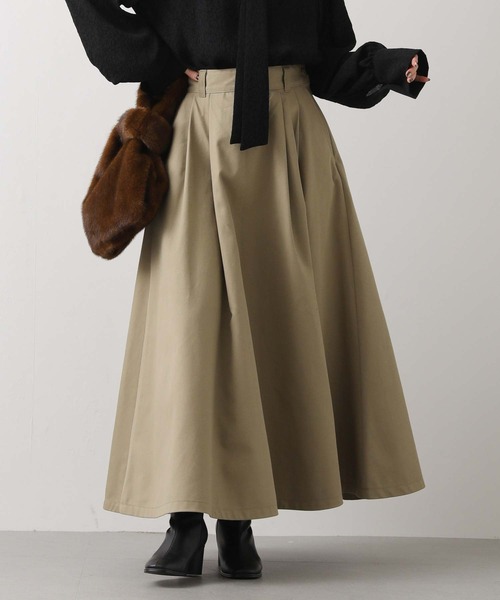 Dickies（ディッキーズ）の「Ｄｉｃｋｉｅｓチノフレアスカート（スカート・レディース・ブラック/ベージュ・M）」の16枚目の写真