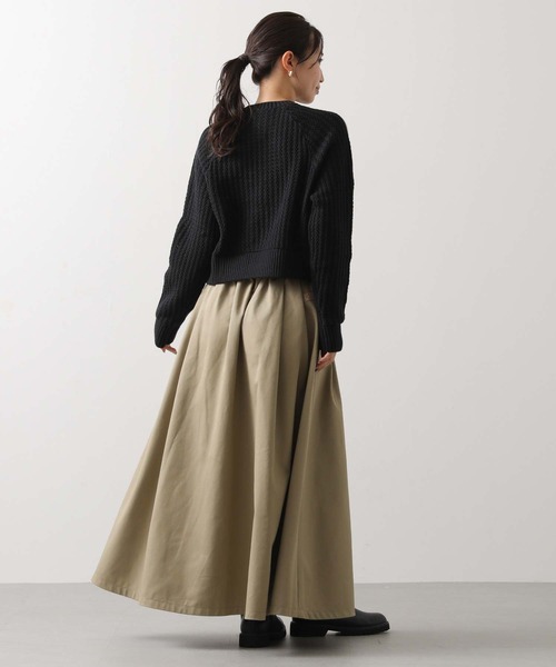 Dickies（ディッキーズ）の「Ｄｉｃｋｉｅｓチノフレアスカート（スカート・レディース・ブラック/ベージュ・M）」の19枚目の写真