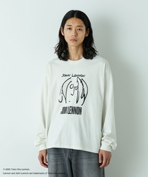 NANO universe | 「HOTEL PALACE」John Lennon ピグメントL/S TEE(Tシャツ/カットソー)