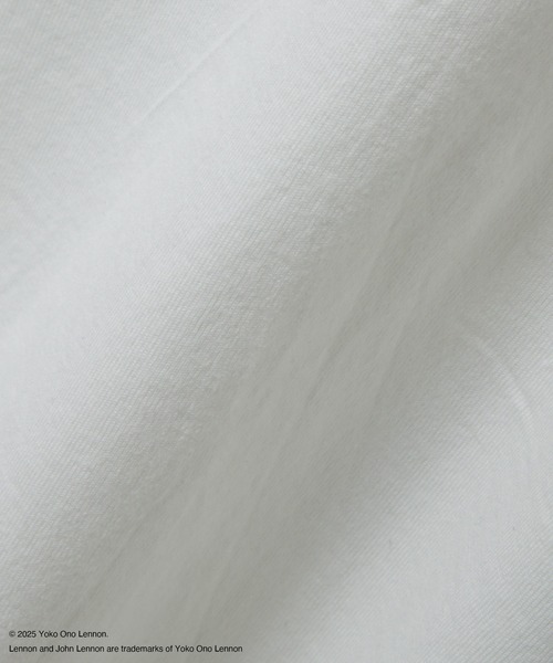 NANO universe(ナノユニバース)の「「HOTEL PALACE」John Lennon ピグメントL/S TEE(Tシャツ/カットソー・メンズ・チャコール/ホワイト・M/L)」の18枚目の写真