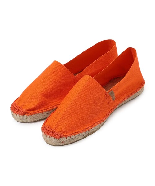 la maison de l'espadrille(ラメゾンドゥエスパドリーユ)の「La Maison de L'Espadrille Pattern401(スリッポン・レディース・カーキ/ダークブラウン/オレンジ・39/38/37/36)」の3枚目の写真