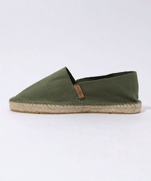 la maison de l'espadrille(ラメゾンドゥエスパドリーユ)の「La Maison de L'Espadrille Pattern401(スリッポン・レディース・カーキ/ダークブラウン/オレンジ・39/38/37/36)」の5枚目の写真