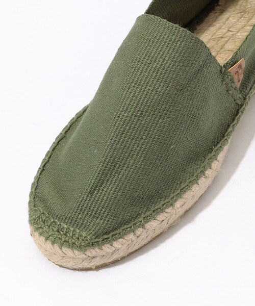 la maison de l'espadrille(ラメゾンドゥエスパドリーユ)の「La Maison de L'Espadrille Pattern401(スリッポン・レディース・カーキ/ダークブラウン/オレンジ・39/38/37/36)」の8枚目の写真