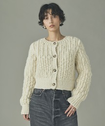Curensology | Curensology(カレンソロジー)/スラブハンドニットジャケット(カーディガン/ボレロ)