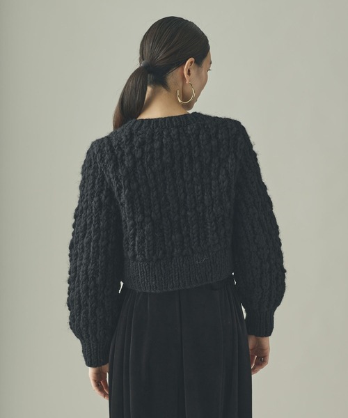 Curensology(カレンソロジー)/スラブハンドニットジャケット