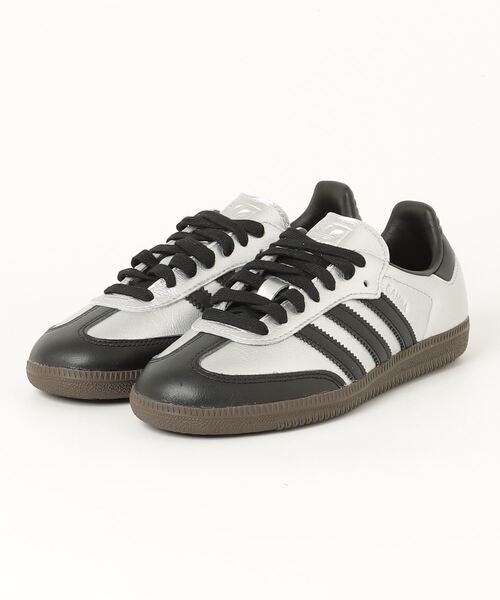 adidas Originals(アディダスオリジナルス)の「SAMBA OG(スニーカー・レディース・シルバー系その他・23.0cm/23.5cm/24.0cm/24.5cm)」の1枚目の写真
