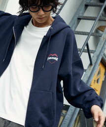 THRASHER/スラッシャー 別注 HEART LOGO ZIP PARKA(限定展開)
