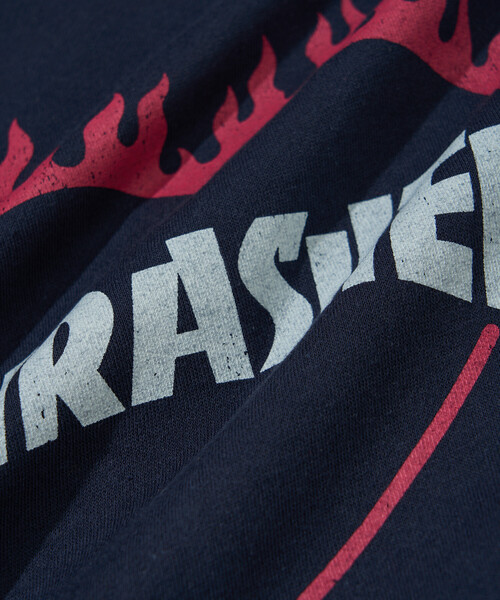 THRASHER（スラッシャー）の「THRASHER/スラッシャー 別注 HEART LOGO ZIP PARKA(限定展開)（パーカー・メンズ・チャコールグレー/ライトグレー/ネイビー・MEDIUM/LARGE/SMALL）」の20枚目の写真