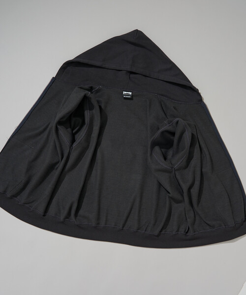 THRASHER（スラッシャー）の「THRASHER/スラッシャー 別注 HEART LOGO ZIP PARKA(限定展開)（パーカー・メンズ・チャコールグレー/ライトグレー/ネイビー・MEDIUM/LARGE/SMALL）」の8枚目の写真