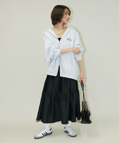 セール】THRASHER/スラッシャー 別注 HEART LOGO ZIP PARKA(限定展開