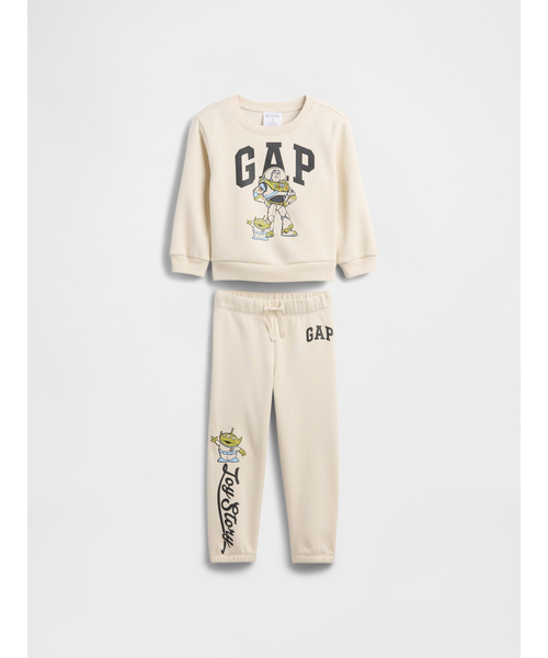 GAP(ギャップ)の「babyGap × ディズニー 2ピース コーデセット(セットアップ・キッズ・ベージュ/ブラック・110cm/105cm/100cm/95cm/90cm/80cm/70cm)」の2枚目の写真