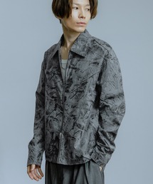 Crownor（クラウノアー）の「総柄 トラックジャケット（ブルゾン）」