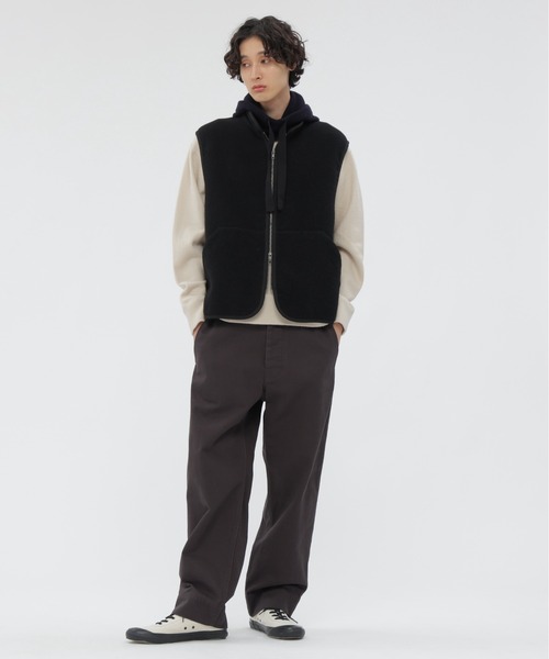 MHL.（エムエイチエル）の「MHL KNITTED HOOD（ニットキャップ/ビーニー・レディース・ネイビー系1/ブラウン系その他・FREE）」の17枚目の写真