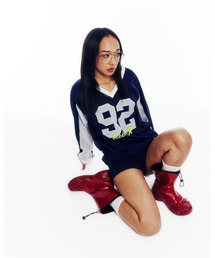 KEBOZ | NINE TWO V-NECK GAME SHIRT(シャツ/ブラウス)