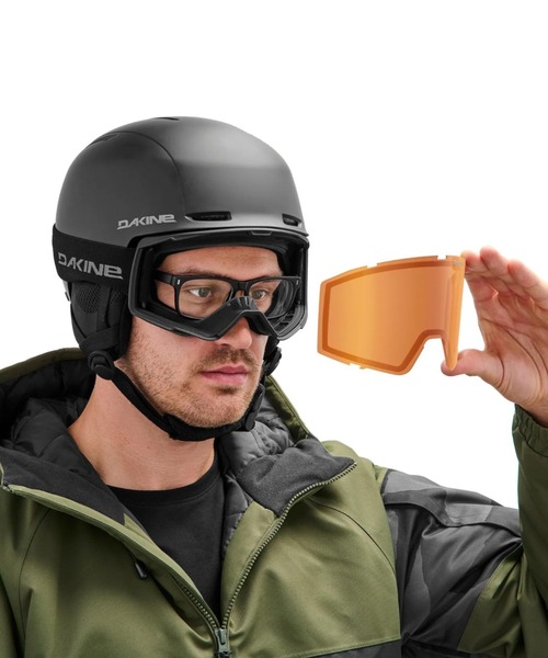 DAKINE(ダカイン)の「DAKINE VENUE SNOW GOGGLE スノーゴーグル 【25-26SNOWモデル】/ダカインスキースノーボードギア(ゴーグル)(スポーツグッズ・メンズ・ライトオリーブ/ホワイト/ブラック・FREE)」の15枚目の写真