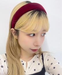 WEGO | WEGO/ワイドベロアカチューシャ(カチューシャ)