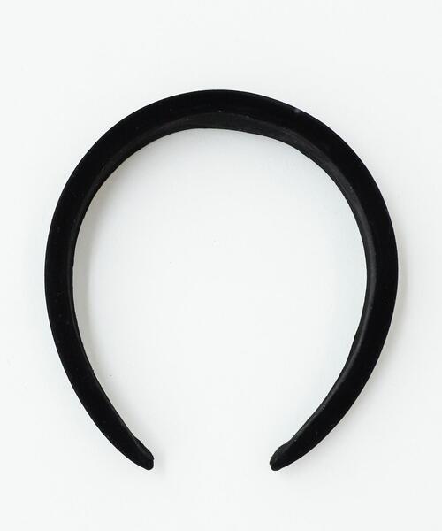 WEGO（ウィゴー）の「WEGO/ワイドベロアカチューシャ（カチューシャ・レディース・ブラック/グレー/レッド・FREE）」の6枚目の写真