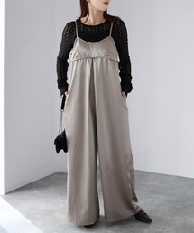 Riberry | サテンキャミオールインワン(つなぎ/オールインワン)