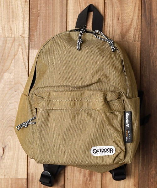 OUTDOOR PRODUCTS（アウトドアプロダクツ）の「【RES】【OUTDOOR PRODUCTS】DAYPACK XS 10.4L（バックパック/リュック・キッズ・パープル/ネイビー/グリーン/ブルー/グレー/ブラック/ピンク/バーガンディー/ベージュ・X-SMALL）」の3枚目の写真