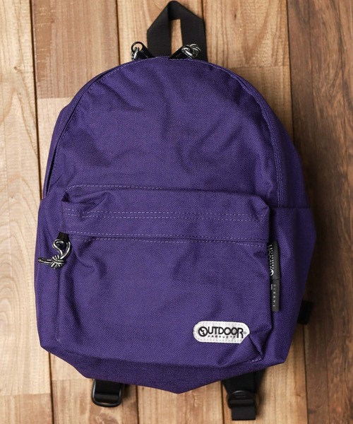 OUTDOOR PRODUCTS（アウトドアプロダクツ）の「【RES】【OUTDOOR PRODUCTS】DAYPACK XS 10.4L（バックパック/リュック・キッズ・パープル/ネイビー/グリーン/ブルー/グレー/ブラック/ピンク/バーガンディー/ベージュ・X-SMALL）」の7枚目の写真