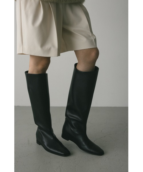 STYLEMIXER(スタイルミキサー)の「インヒールソールロングブーツ(ブーツ・レディース・ブラック・SMALL/MEDIUM/LARGE/LL)」の2枚目の写真