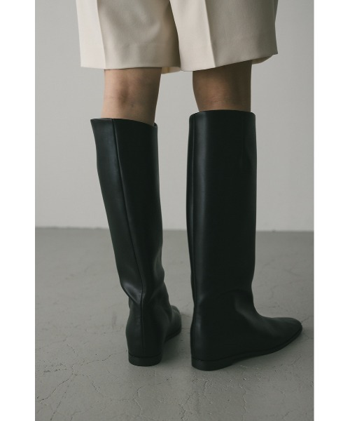 STYLEMIXER(スタイルミキサー)の「インヒールソールロングブーツ(ブーツ・レディース・ブラック・SMALL/MEDIUM/LARGE/LL)」の3枚目の写真