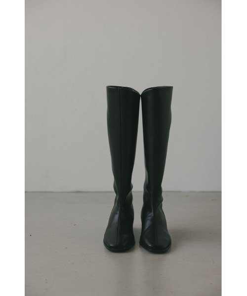 STYLEMIXER(スタイルミキサー)の「インヒールソールロングブーツ(ブーツ・レディース・ブラック・SMALL/MEDIUM/LARGE/LL)」の4枚目の写真