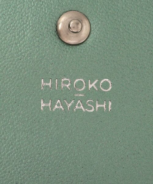 HIROKO HAYASHI（ヒロコハヤシ）の「GIRASOLE PIPERITA（ジラソーレ ピペリータ）薄型ミニ財布（財布・レディース・グリーン系・00）」の6枚目の写真