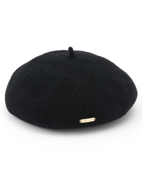 petit main（プティマイン）の「ベレー帽（ハンチング/ベレー帽・キッズ・モカ/ブラック/レッド/アイボリー・54cm/52cm/50cm）」の18枚目の写真