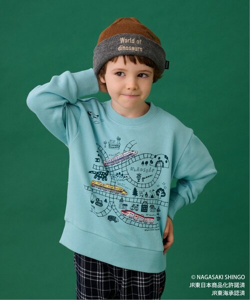 セール】電車線路MAPトレーナー（スウェット）｜kladskap（クレード