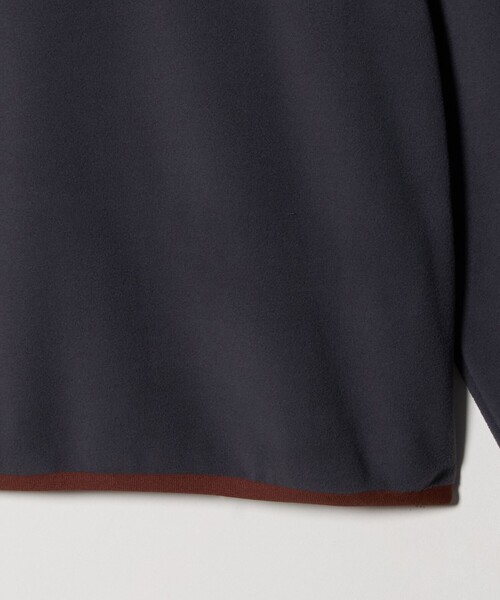 6(ロク)の「<6(ROKU)>フリース プルオーバー(その他トップス・レディース・ダークグレー/パープル・FREE)」の9枚目の写真