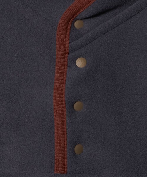 6(ロク)の「<6(ROKU)>フリース プルオーバー(その他トップス・レディース・ダークグレー/パープル・FREE)」の11枚目の写真