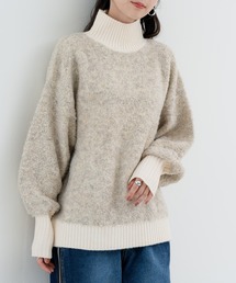 refinedworks | 【refinedworks】 優しい色合いと ミックス 感が魅力の ふんわりニット(ニット/セーター)