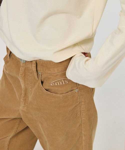 EMIS(イミス)の「CORDUROY PANTS(その他パンツ・レディース・ブルー/ベージュ・SMALL)」の7枚目の写真
