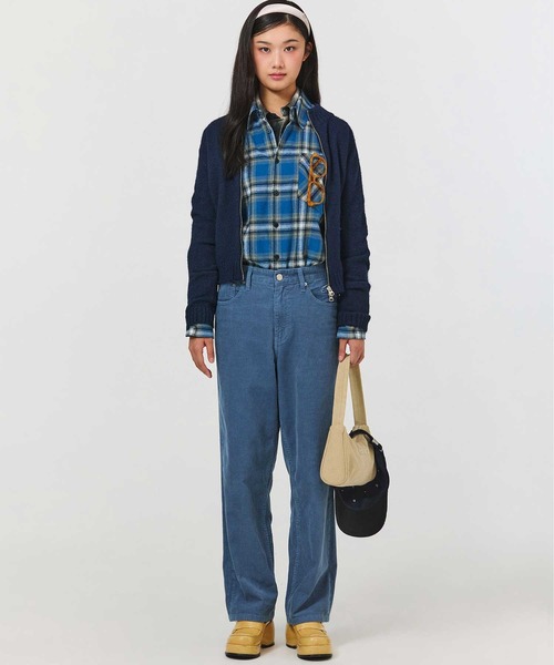EMIS(イミス)の「CORDUROY PANTS(その他パンツ・レディース・ブルー/ベージュ・SMALL)」の12枚目の写真
