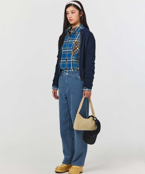 EMIS(イミス)の「CORDUROY PANTS(その他パンツ・レディース・ブルー/ベージュ・SMALL)」の13枚目の写真