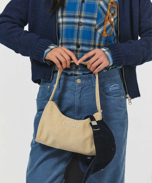 EMIS(イミス)の「CORDUROY PANTS(その他パンツ・レディース・ブルー/ベージュ・SMALL)」の14枚目の写真