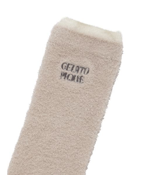 新品タグ付き！ジェラートピケ エアモコ×スムーズィーライン ルームウェア セール】レイヤーホットスムーズィーソックス（その他ルームウェア
