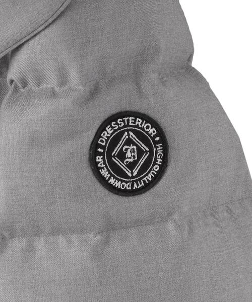 DRESSTERIOR（ドレステリア）の「【CLASSY.12月号掲載/フード＆ファー取り外し可】ブルーFOXファー ホワイトグースダウン（ダウンジャケット/コート・レディース・グレー/ブラック・40/38/36/34）」の15枚目の写真