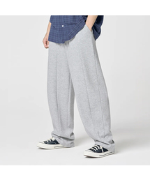 AGOD（エージーオーディー）の「バルーン切り替えワイドスウェットパンツ[グレー]（スウェットパンツ）」