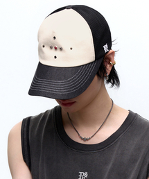 RSSC（アールエスエスシー）の「WESTERN RIVET MESH CAP - BLACK/IVORY（キャップ）」