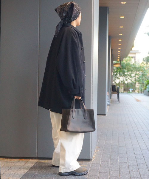 JOURNAL STANDARD LUXE（ジャーナルスタンダード　ラックス）の「パイルモッサ ハーフコート（その他アウター・レディース・ブラック/ベージュ・FREE）」の22枚目の写真