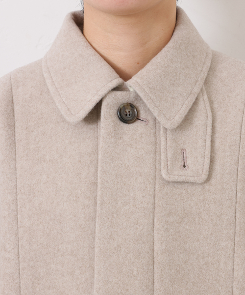 JOURNAL STANDARD LUXE（ジャーナルスタンダード　ラックス）の「パイルモッサ ハーフコート（その他アウター・レディース・ブラック/ベージュ・FREE）」の7枚目の写真