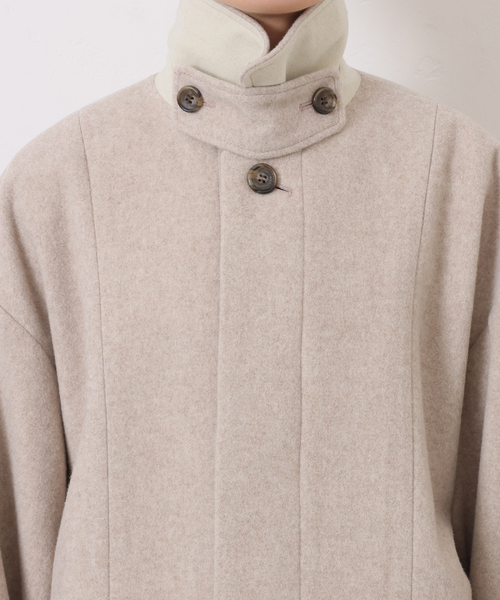 JOURNAL STANDARD LUXE（ジャーナルスタンダード　ラックス）の「パイルモッサ ハーフコート（その他アウター・レディース・ブラック/ベージュ・FREE）」の12枚目の写真