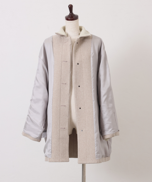 JOURNAL STANDARD LUXE（ジャーナルスタンダード　ラックス）の「パイルモッサ ハーフコート（その他アウター・レディース・ブラック/ベージュ・FREE）」の15枚目の写真