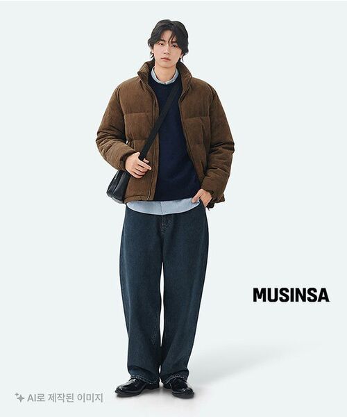 MUSINSA STANDARD（ムシンサスタンダード）の「デイリープファー コーデュロイ ショート パディングジャケット [バロックブラウン]（ダウンジャケット/コート・メンズ・その他・MEDIUM/LARGE/X-LARGE/XX-LARGE/SMALL）」の13枚目の写真