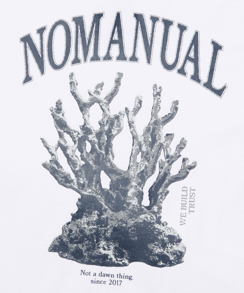 NOMANUAL（NOMANUAL）の「METAL CORAL REEF T-SHIRT - WHITE（Tシャツ/カットソー・レディース・その他・MEDIUM/LARGE/X-LARGE/SMALL）」の7枚目の写真