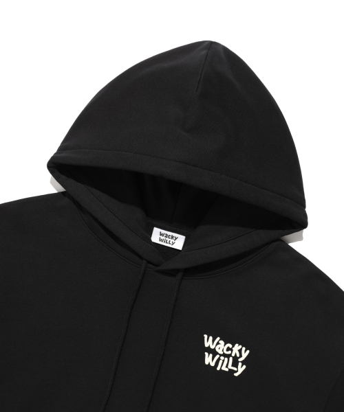 Wacky WiLLy(ワッキーウィリー)の「スケッチグラフィックフードスウェットブラック(パーカー・レディース・その他・SMALL/MEDIUM/LARGE/X-LARGE/X-SMALL)」の4枚目の写真