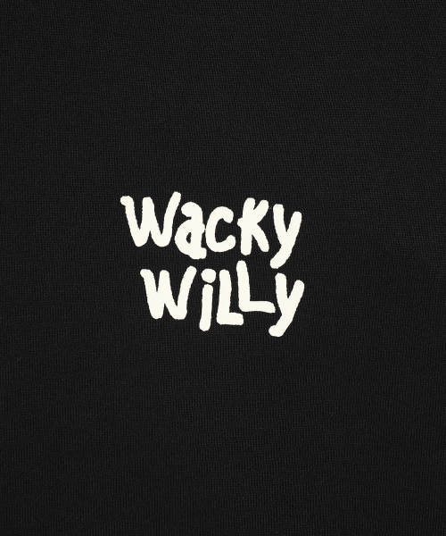 Wacky WiLLy(ワッキーウィリー)の「スケッチグラフィックフードスウェットブラック(パーカー・レディース・その他・SMALL/MEDIUM/LARGE/X-LARGE/X-SMALL)」の5枚目の写真